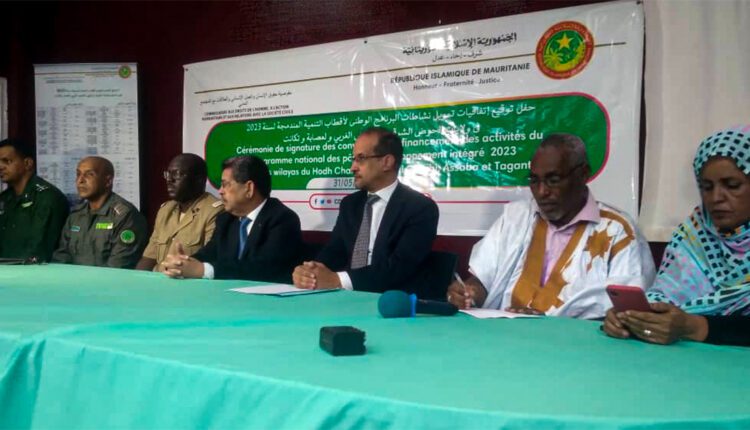  Plus de 200 millions d’ouguiyas pour financer des projets de développement dans quatre wilayas du pays 