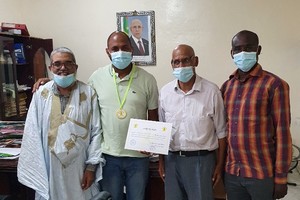 Le Directeur du Marathon International de Nouadhibou à Nouakchott
