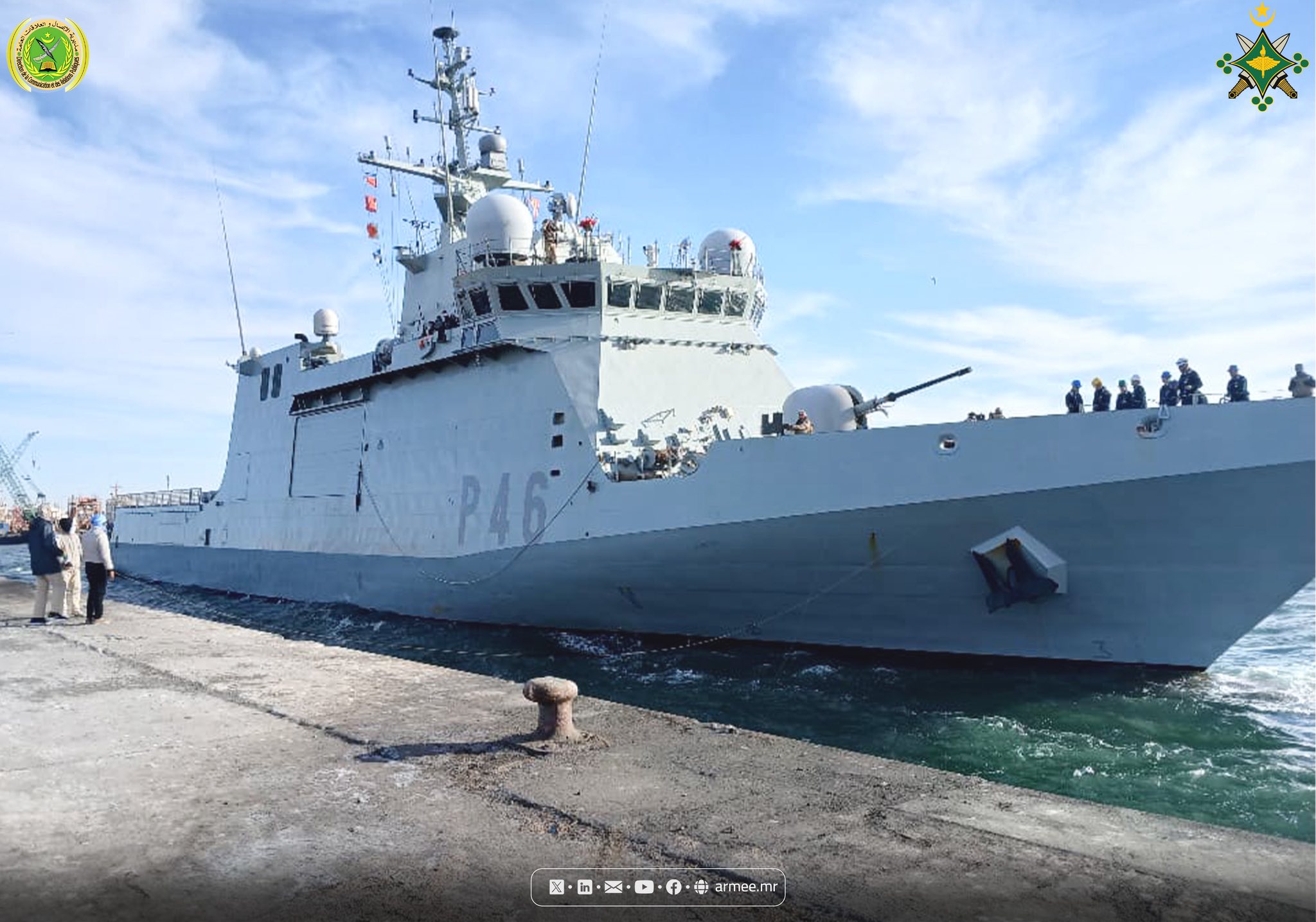 La Mauritanie et l’Espagne effectuent des exercices maritimes conjoints à Nouadhibou