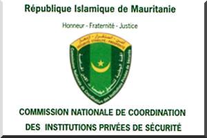 La Commission Nationale de Coordination des Institutions de Sécurité Privée : Déclaration
