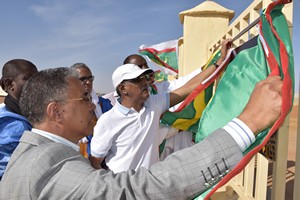 Le DG de Tadamoun inaugure une école complète dans la  commune de Beleguett Litama [PhotoReportage]