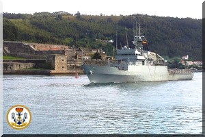 Le Patrouilleur de la Marine Espagnole « CENTINELA » fait escale au Port de Nouakchott jusqu’au 5 décembre.