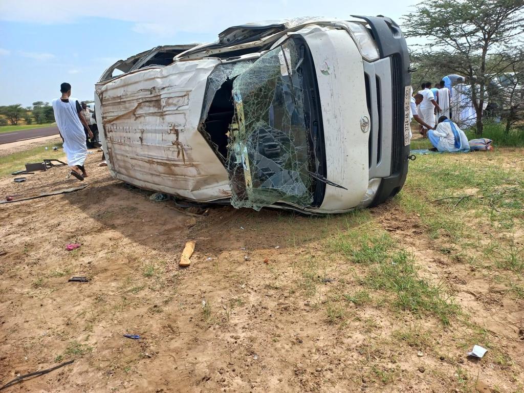 Terrible accident à l’est de Mederdra : au moins trois morts