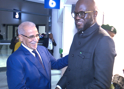 Le Président de l’Assemblée nationale reçoit son homologue sénégalais en visite officielle à Nouakchott
