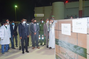 La Mauritanie reçoit 108.000 doses de vaccin anti-covid offertes dans le cadre de l’initiative AVAT