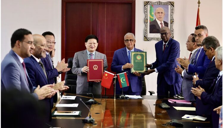 La Mauritanie et la Chine signent un protocole d’accord pour l’annulation partielle de la dette mauritanienne