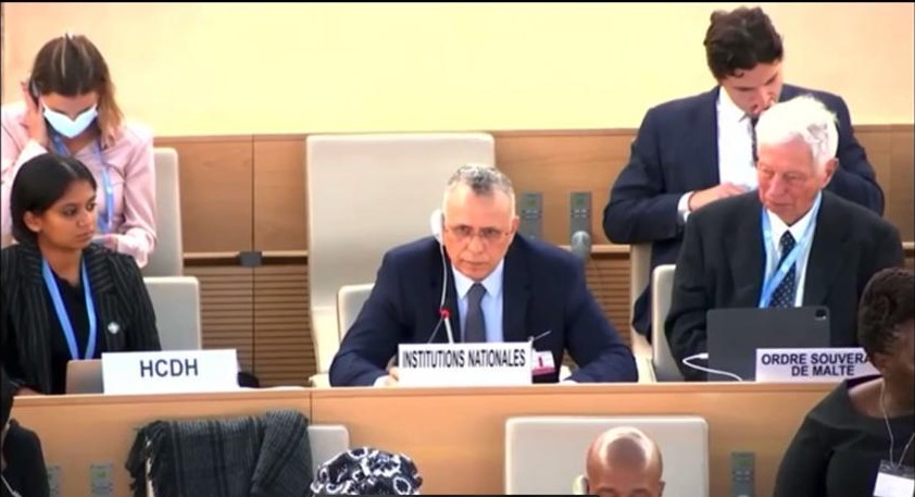 Déclaration de Me Ahmed Salem Bouhoubeyni, président de la Commission Nationale des Droits de l'Homme