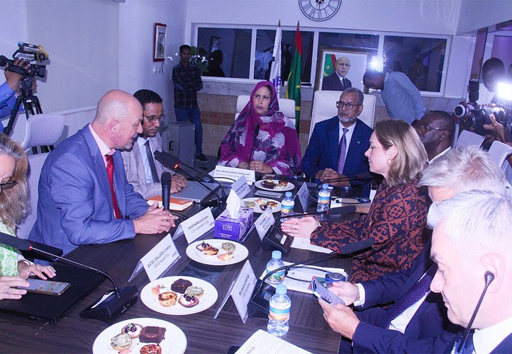 Une délégation de parlementaires européens en mission d'information en Mauritanie (Communiqué)