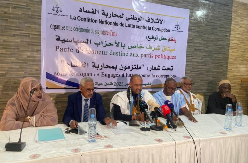 Le parti CAP/El Messar signataire du pacte d’honneur pour la lutte contre la Corruption et la Promotion des Valeurs d’Intégrité