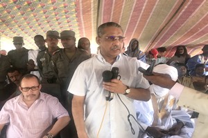Le Directeur Général de Tadamoun inaugure un collège équipé dans la localité d’El Ghabra en Assaba [PhotoReportage]