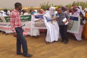 Les enseignants passent à l’action une 2ème fois à Boghé [Photoreportage]