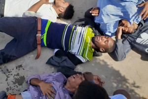 [Vidéo] Des étudiants blessés par la police lors de la dispersion d’une manifestation