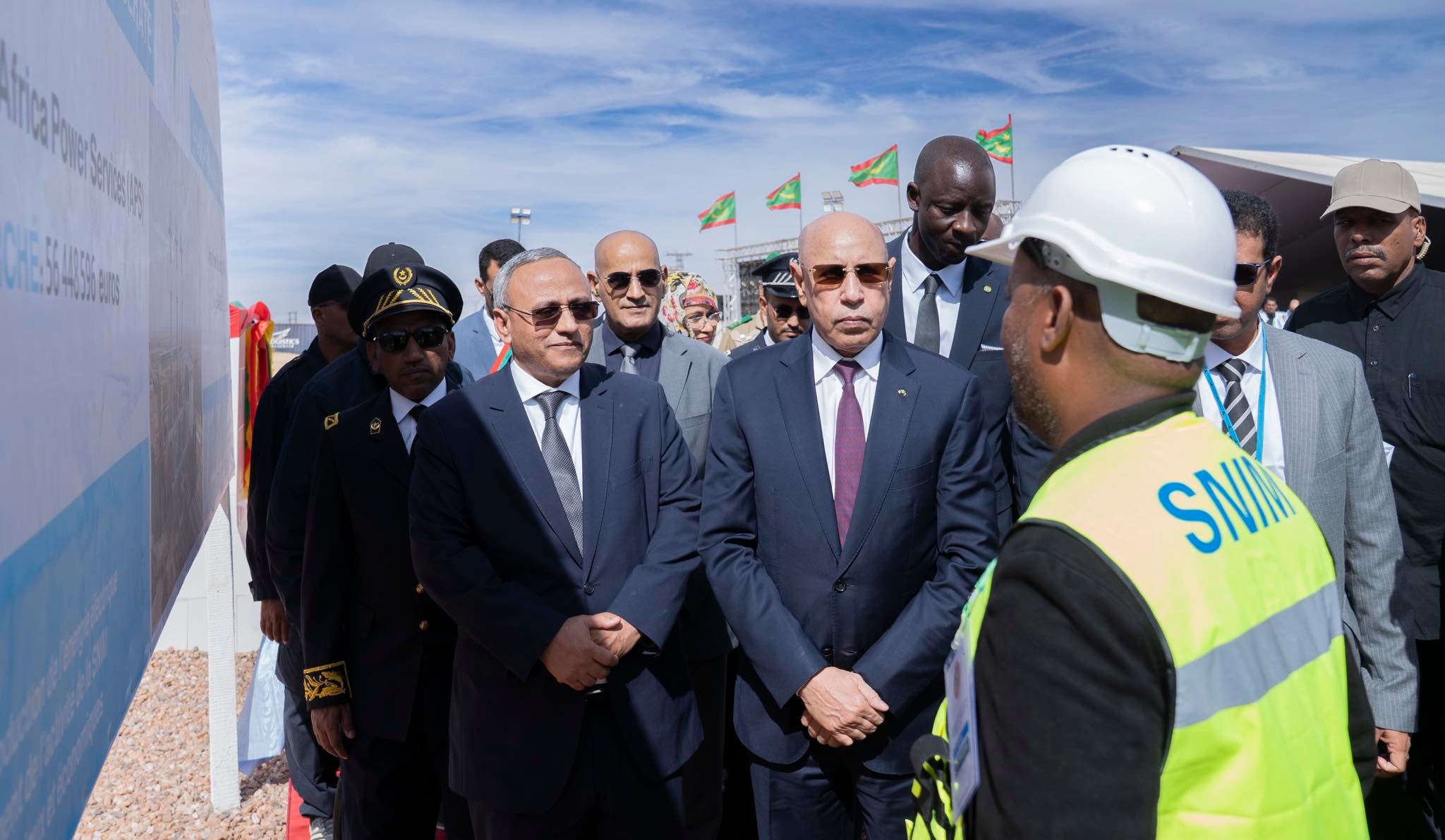 Le Président de la République inaugure des infrastructures et pose la première pierre de nouveaux équipements à Zouérate