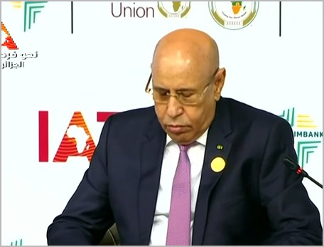 Ould Ghazouani : « La route reliant la Mauritanie à l’Algérie, un moteur de vitalité commerciale »