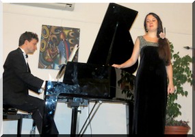 Ana Maria Gorce et Alexandre Gorce en concert à Nouakchott - [Video & PhotoReportage]