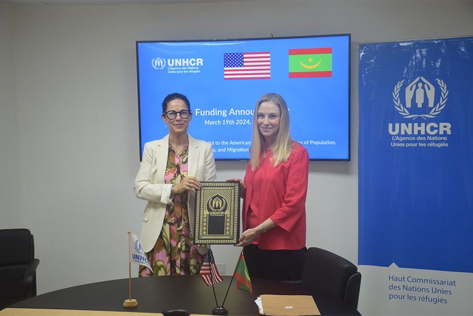 Mauritanie : 5 millions de dollars des Etats-Unis à l’Agence des Nations Unies pour les réfugiés (HCR)