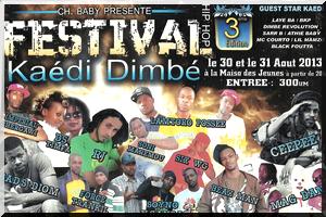 3e édition du Festival hip hop de Kaédi : une dizaine d’artistes attendus dont Cee Pee