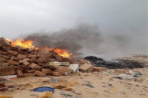 Nouadhibou : Incinération de 27 tonnes de médicaments périmés