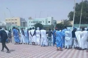 Manifs devant le ministère de l'Intérieur dénonçant l’insécurité 