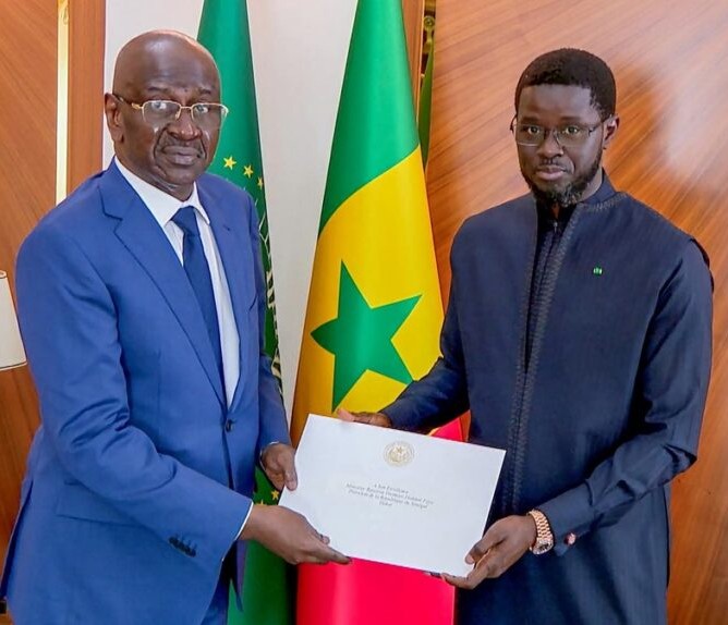 Sénégal-Mauritanie : un émissaire de Ghazouani reçu par Diomaye Faye
