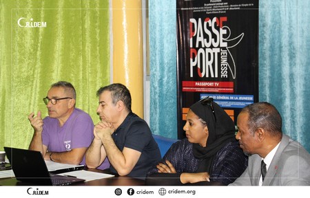 Deux formateurs de la Scène Nationale de l'Essonne à Nouakchott pour former de jeunes acteurs de la culture