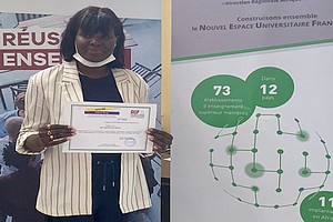 Manthita SOW remporte le «hackathon de design et aménagement des espaces» de l’AUF en Mauritanie