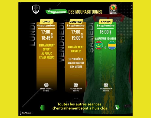 Elim CAN 2023 : Le planning des Mourabitounes pour la confrontation face au Gabon 