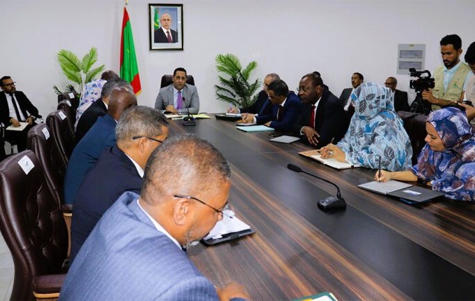 Réunion du Comité ministériel chargé de préparer la deuxième phase du programme de développement de la ville de Nouakchott