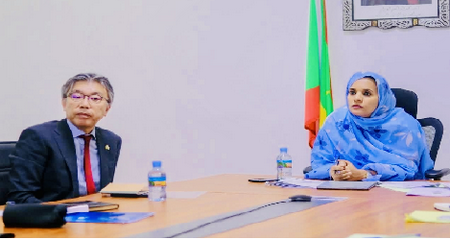 Le ministère de l'hydraulique réceptionne une étude technique d'une entreprise japonaise pour la construction d'une usine de dessalement à Nouadhibou