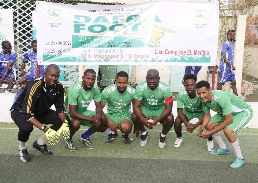 Tournoi Dafra PHARMA : L’équipe de la Clinique KISSI remporte la première édition ! [PhotoReportage]