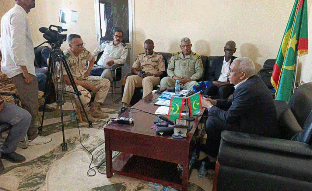 Gorgol: le Comité régional d’urgence évalue la situation suite à la montée des eaux du fleuve à Kaédi et Maghama